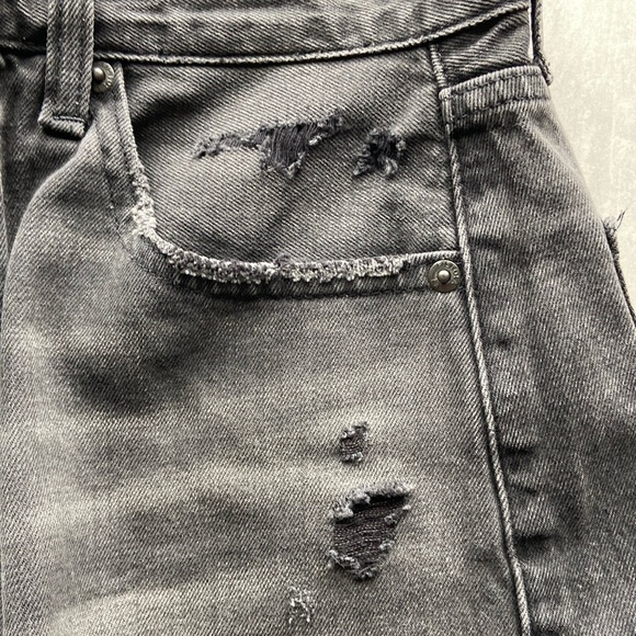 PISTOLA High Waisted Denim Shorts - Picture 13 of 16